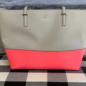 Coral and Pink Kate Spade Purse